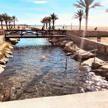 Penthouse With 95M2 Solarium, Pool And Seaview Thehavenescape Apartamento Coma-ruga Exterior foto